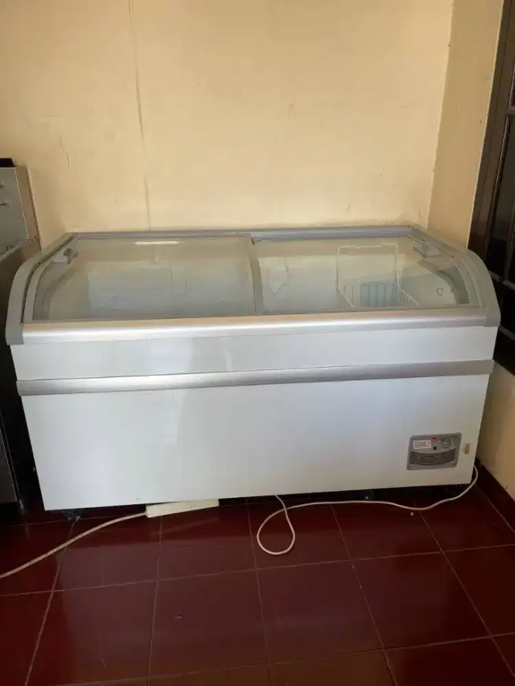 Jual freezer sliding gea
