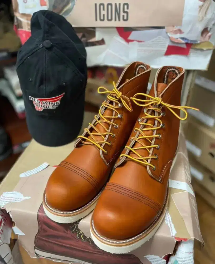 Sepatu boot redwing original