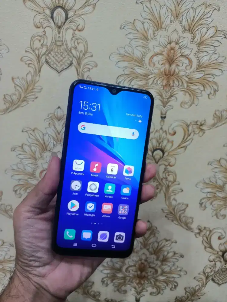 Vivo y12i ram 3/32 normal smua nya mlus msh original smua batangan aja