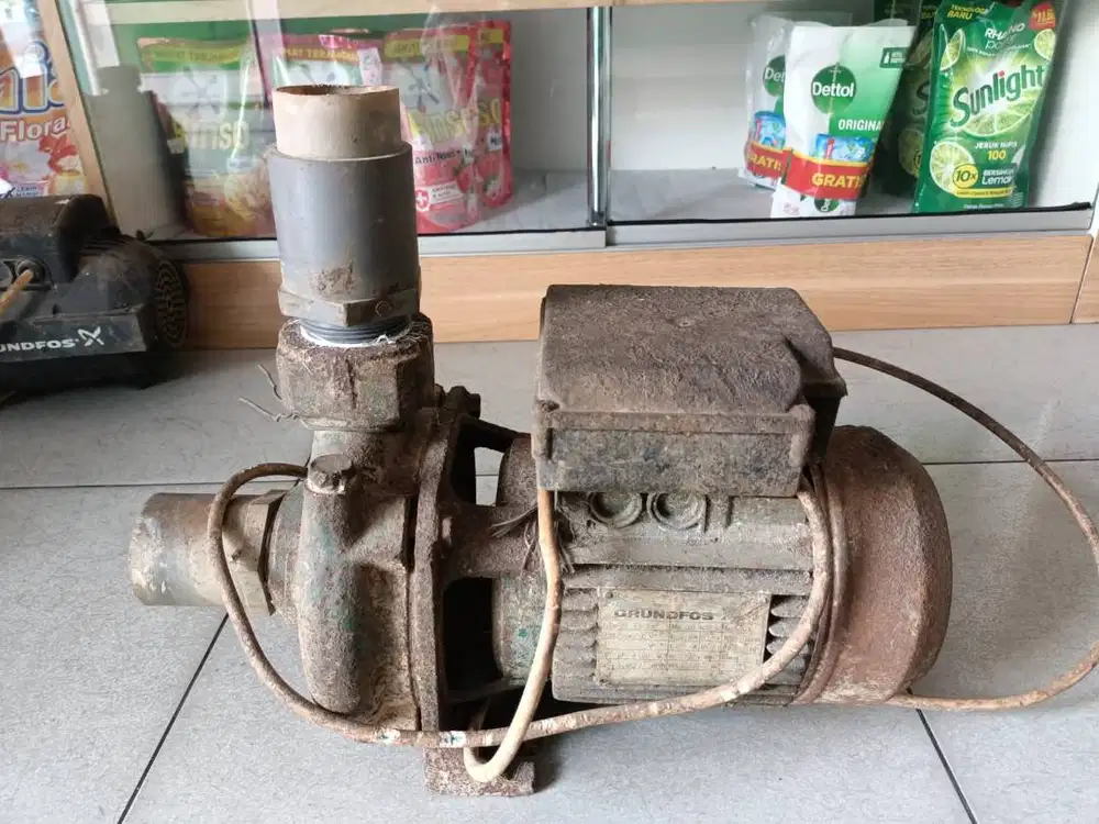 Pompa Air Grundfog Bekas - Pompa Air Sumur - Rusak