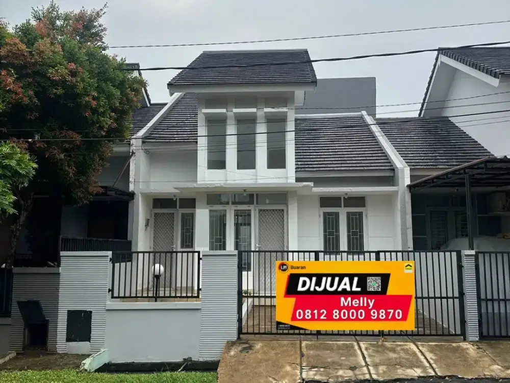 Rumah di Komplek Kota Bekasi, Lingkungan Aman dan Nyaman Kemang Pratama, Bekasi