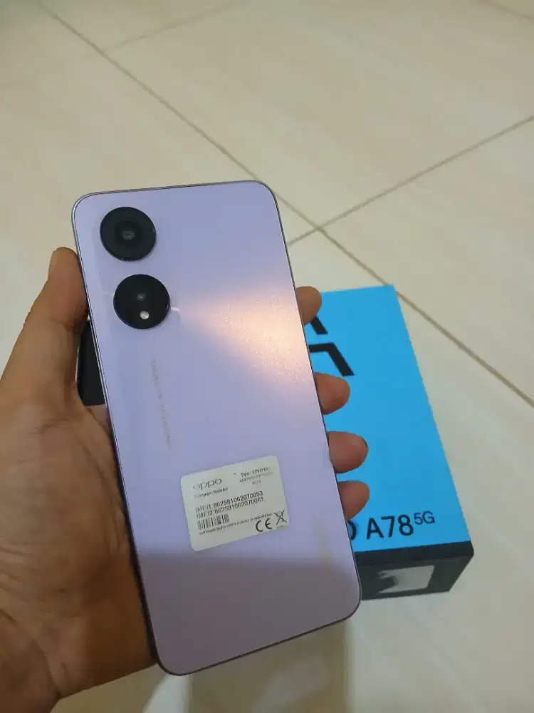 Oppo A78 5g ram 8/128