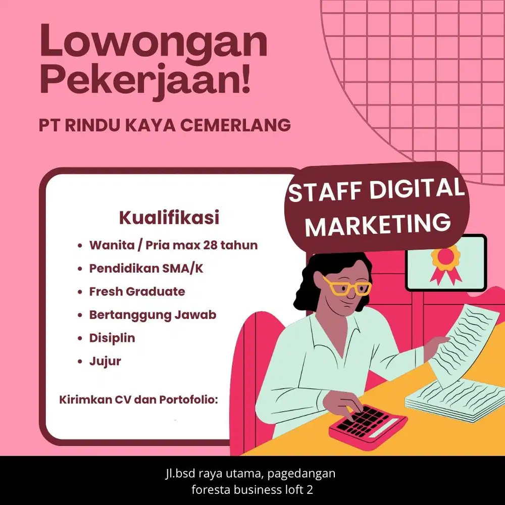 Staff digital marketing