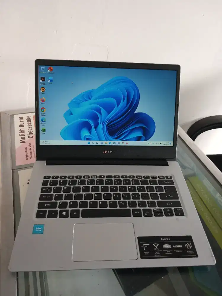 Laptop Acer Aspire A314 Intel N5100 Silver Ram 4 Ssd 256