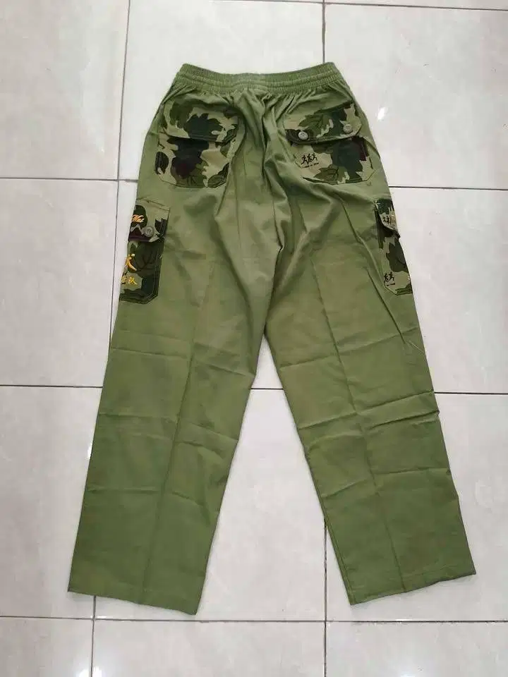 Celana Panjang Motif Tentara Merk Montecarlo Size L