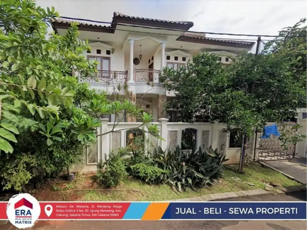 Jual Rumah Mewah Unfurnish 3 Lantai Lokasi Strategis Dan Bebas Banjir Di Grand Cibubur