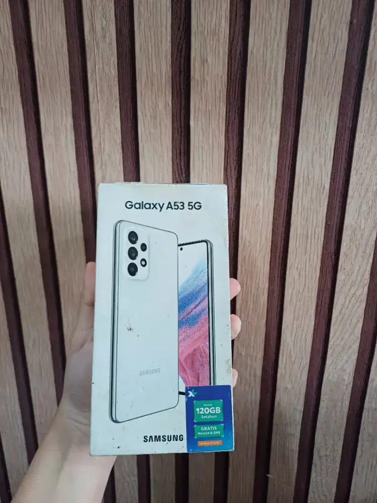 Samsung Galaxy A53 5G White 8/256 | NFC | Unit + Dus + Cable data Ori