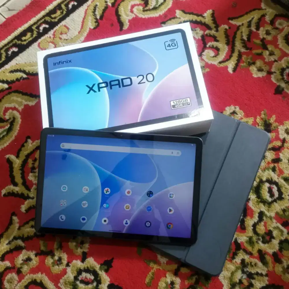 infinix xpad 20 like new masih garansi bogor