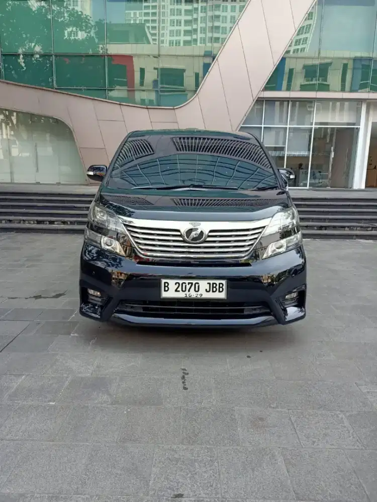 Toyota Vellfire Z alles 2.4 at 2011 Tdp 2 JT data ok proses