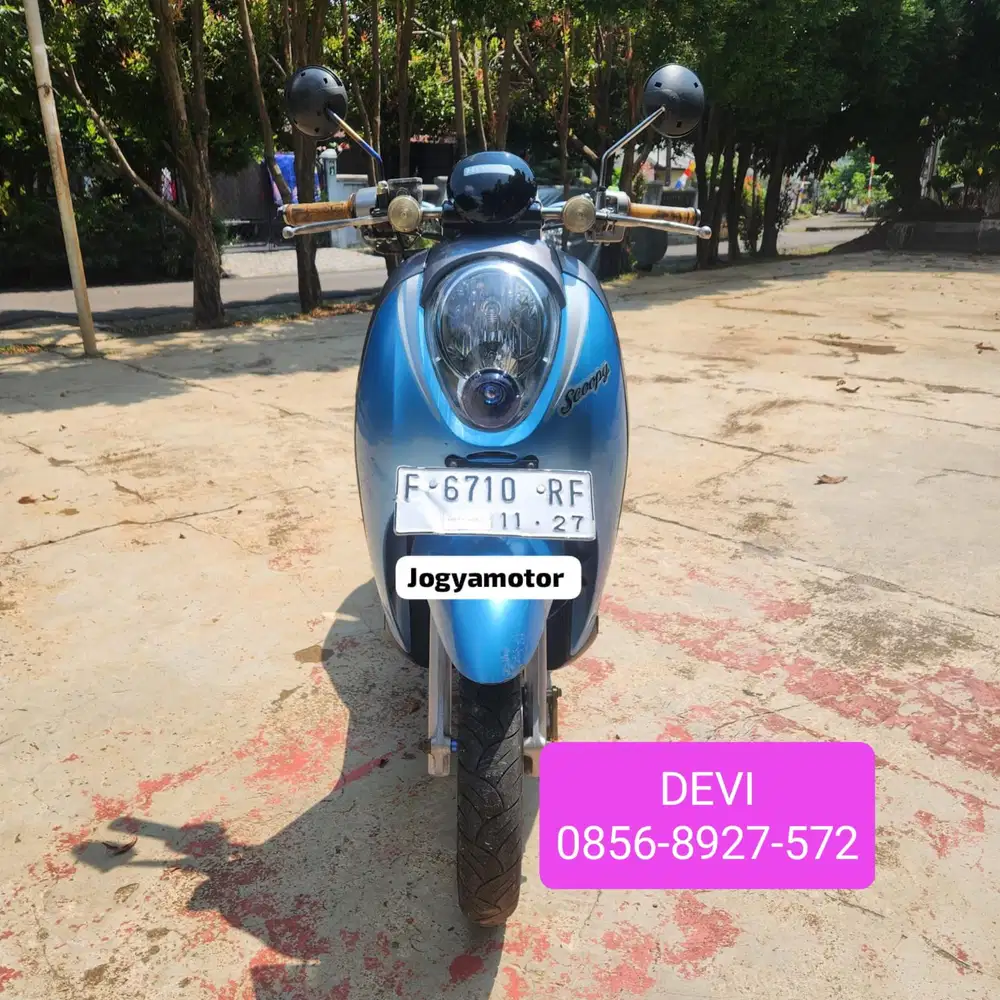 [2] Honda Scoopy karbu th 2012 motor second berkualitas