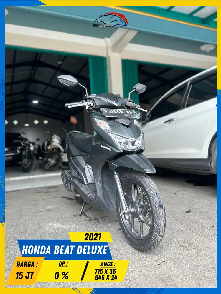 HONDA BEAT DELUXE 2021 MANTAP BETUL MASZEHH HIKMAH MOTOR KEPUH
