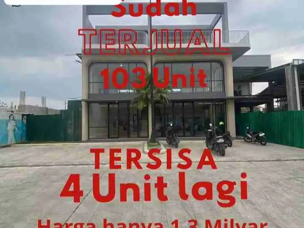 Dijual ruko The Hive Neo Patio Lokasi dekat pemukiman elite Lippo Cikarang