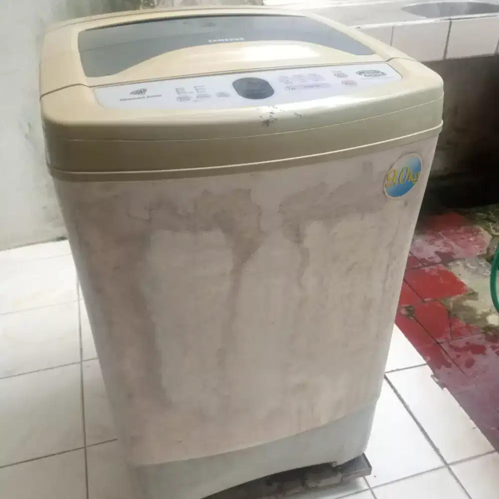 Dijual : Mesin Cuci 1 tabung samsung 9 Kg (Baca Keterangan)