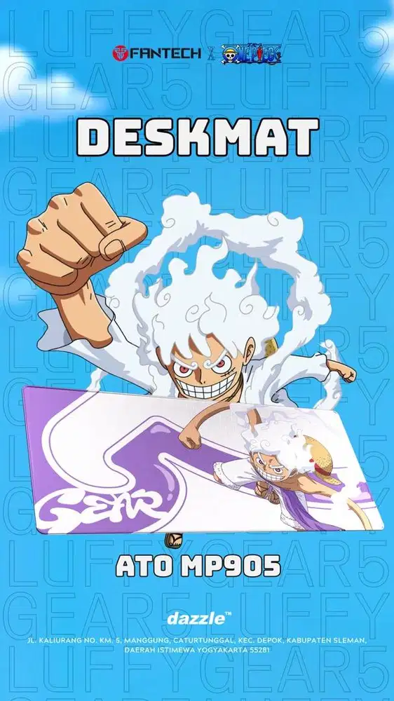 Deskmat Fantech x Luffy MP905