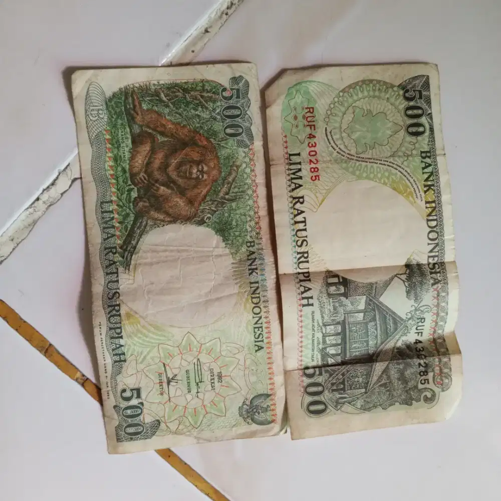Uang kuno 500 rupiah