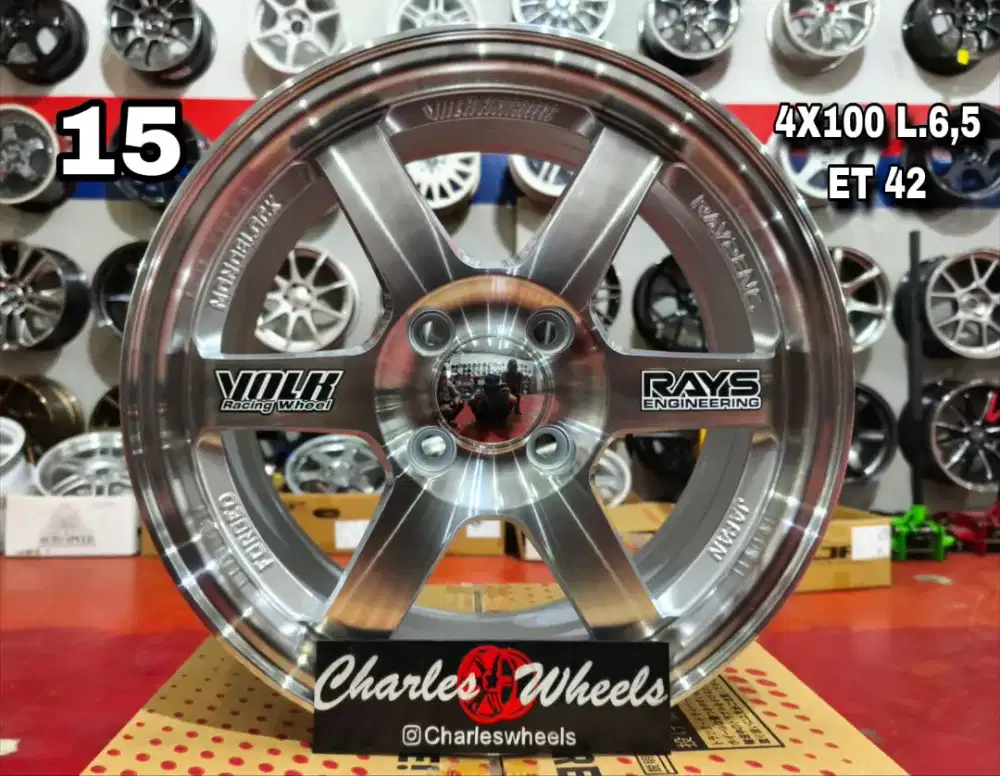 VELG TE37 JF LUXURY R15 MURAH