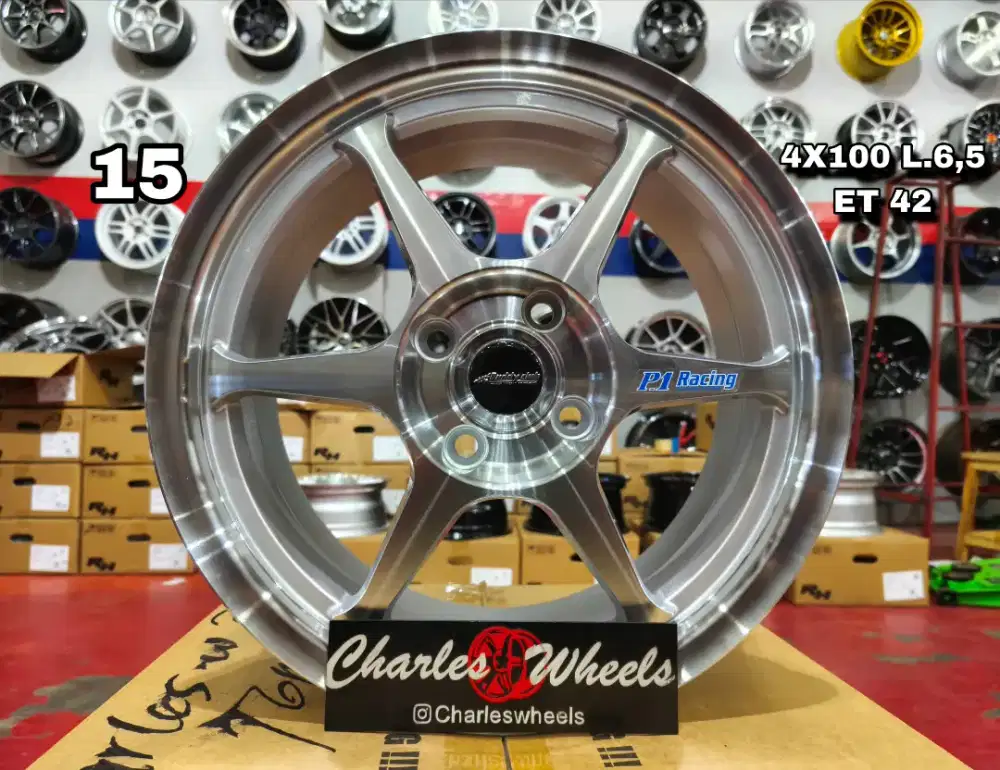 VELG P1 RACING V2 R15 MURAH