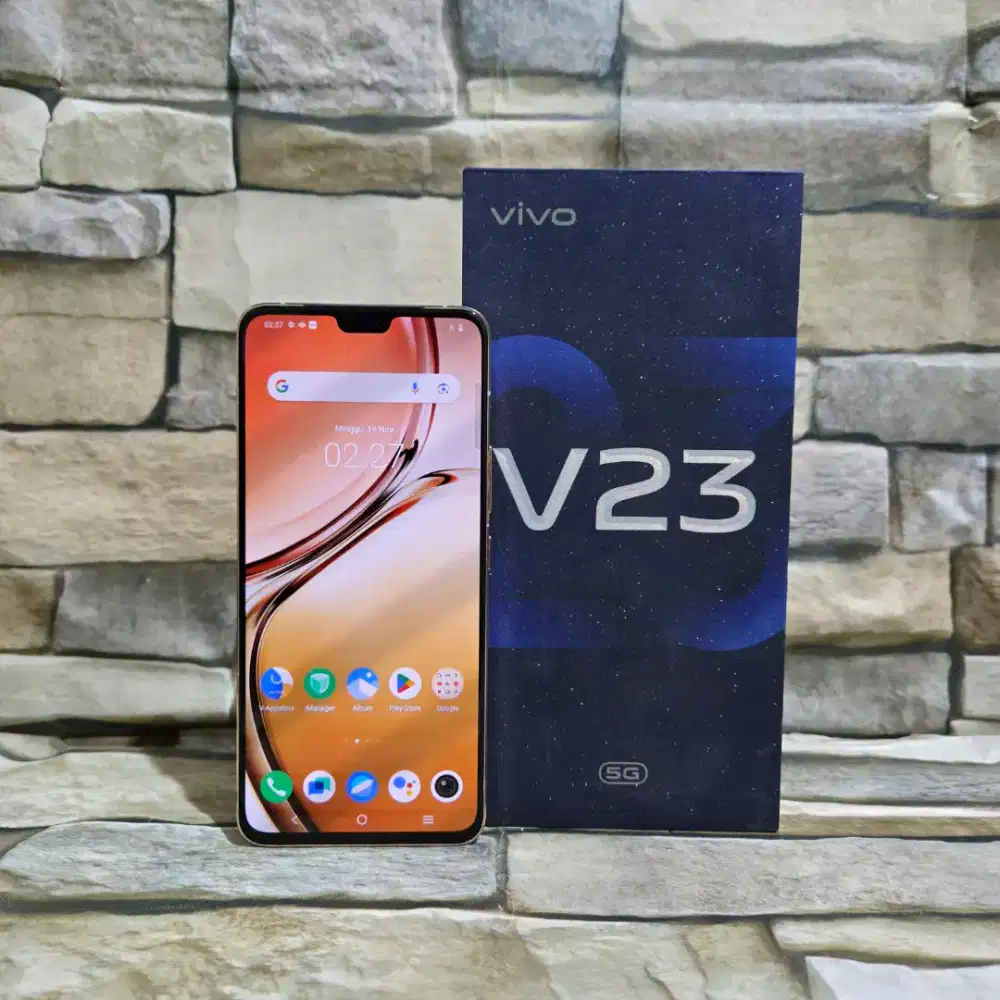 Vivo V23 5G 8/128 Fulset segel mulus 98%