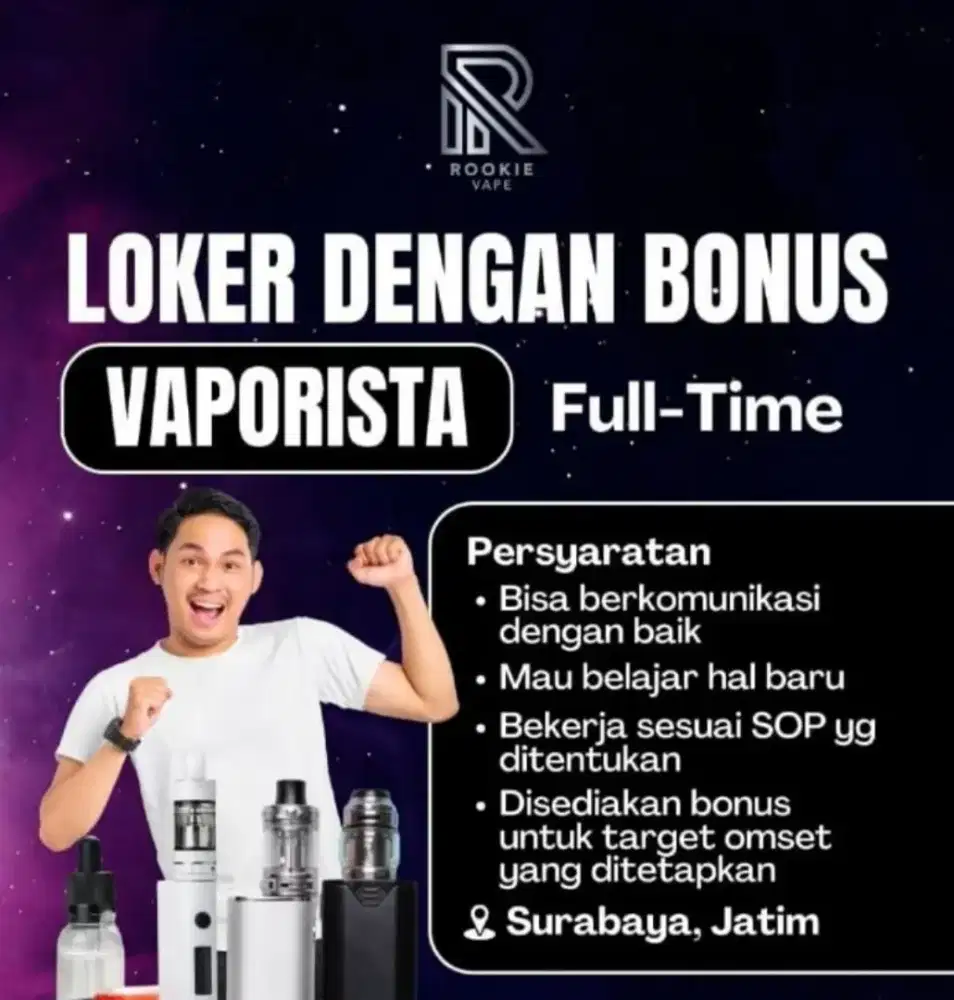 Host live Dan admin produk vape