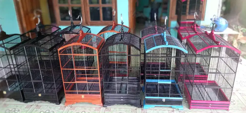 Sangkar khosan 40x40 ruji bambu alusan baru