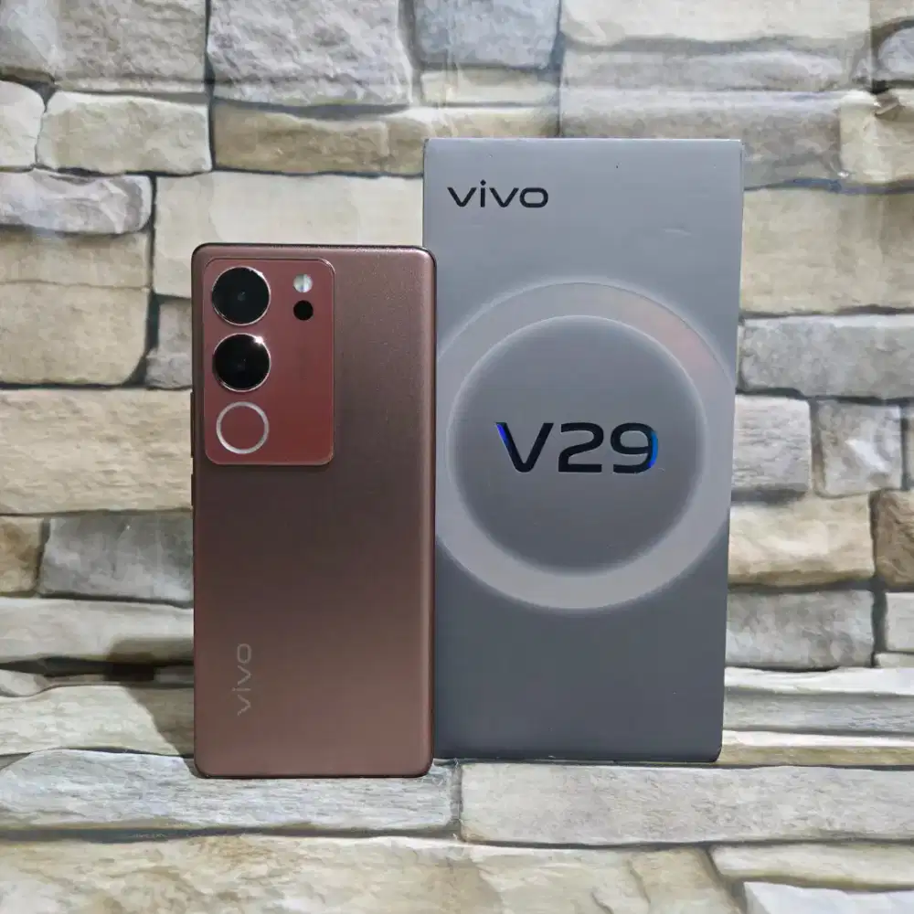 Vivo V29 5G 8/256 Red Fulset segel mulus 95%