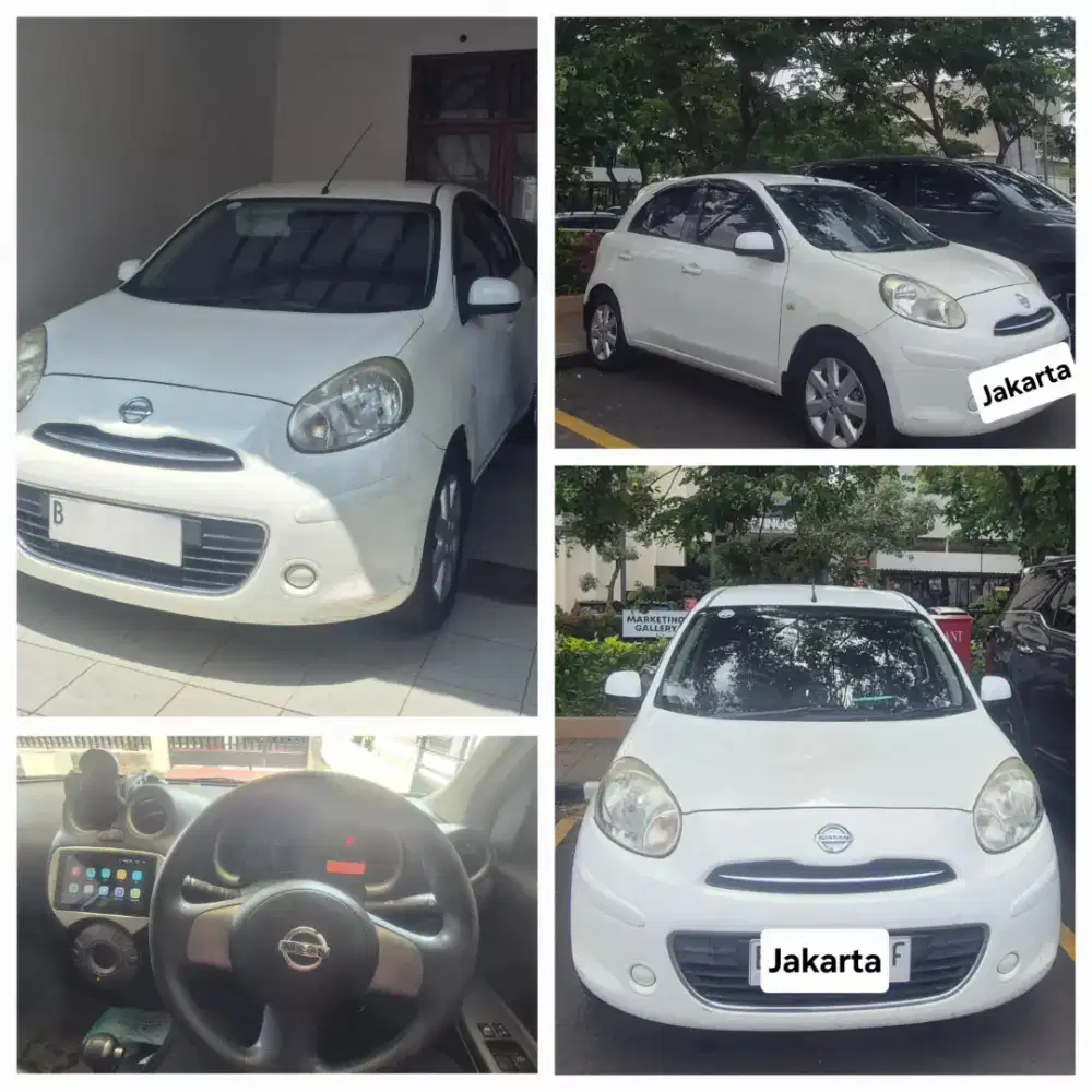 Nissan March  xs A/T 2012 putih