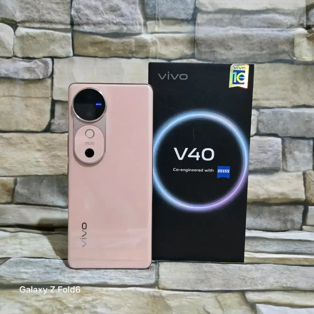 Vivo V40 5G 12/256 Fulset segel mulus 98% Garansi panjang