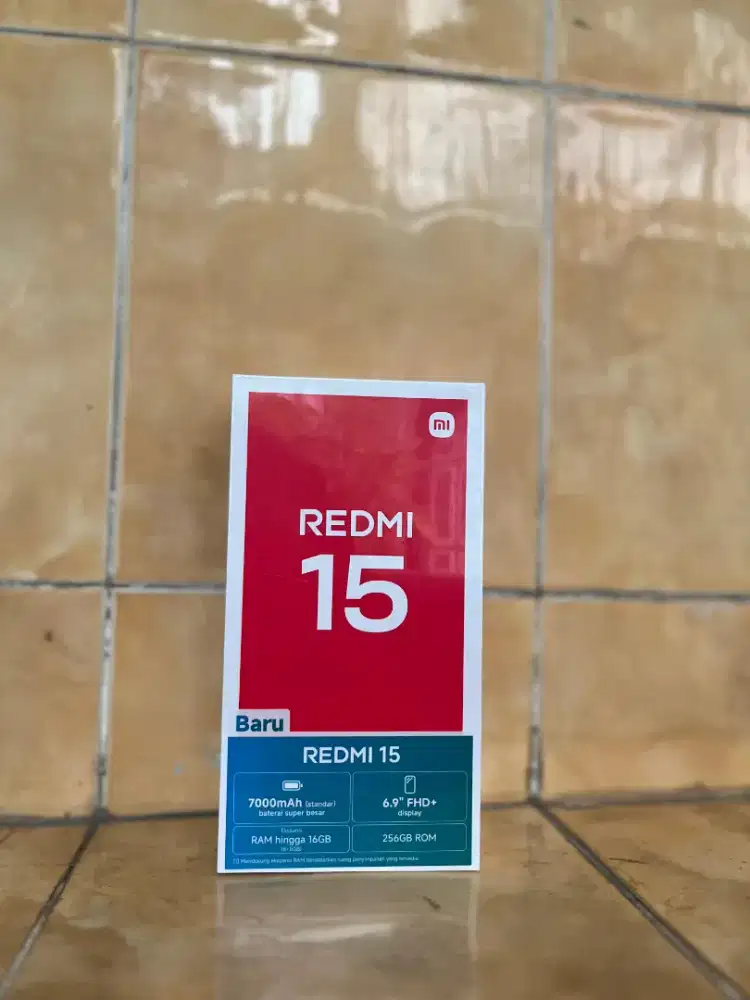 PROMO NEW REDMI 15 GARANSI XIAOMI INDONESIA!! BISA KREDIT TANPA DP!!
