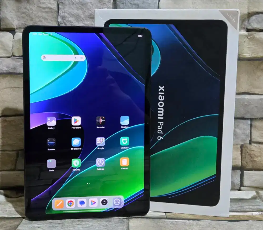 Xiaomi Pad 6 8/256 Wifi Fulset segel mulus 95%