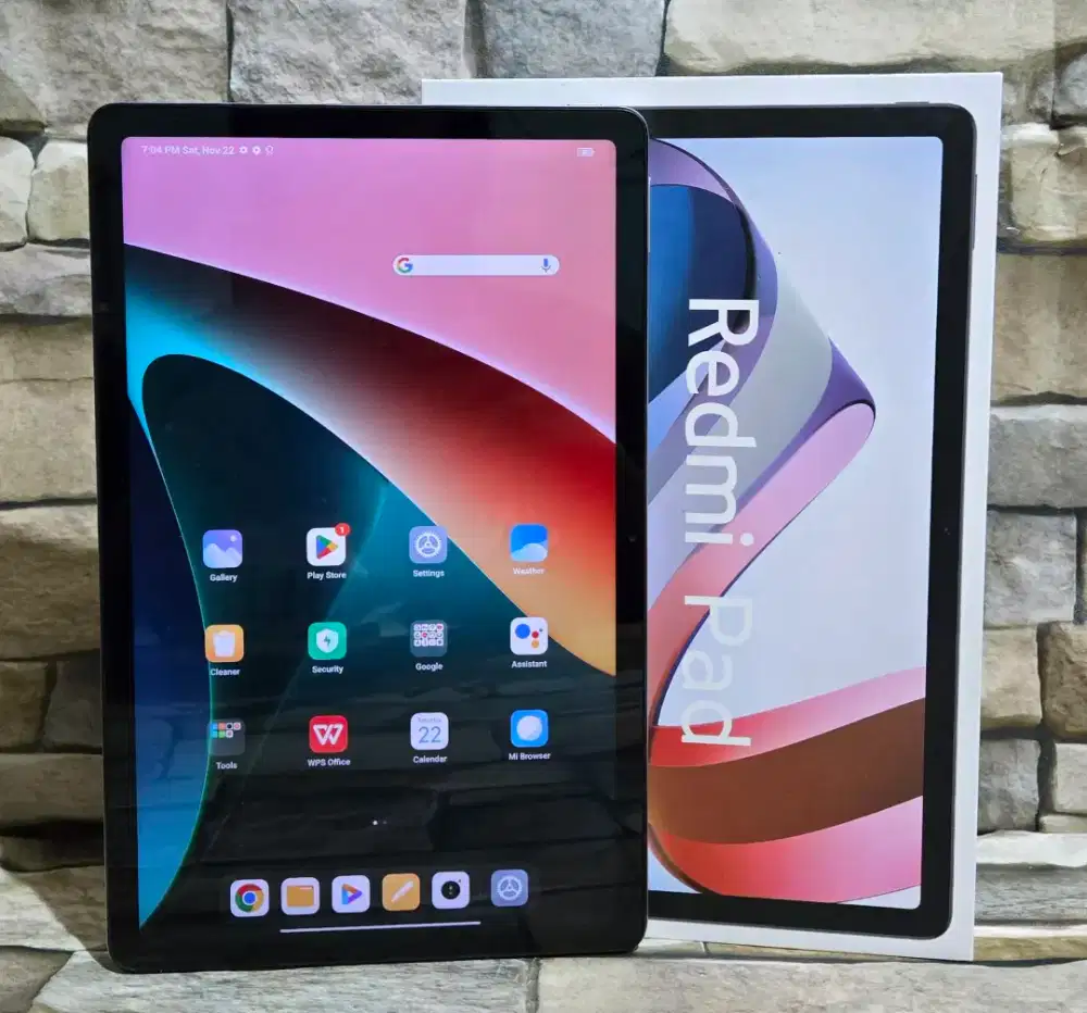 Redmi Pad 6/128 Wifi Fulset segel mulus 90%