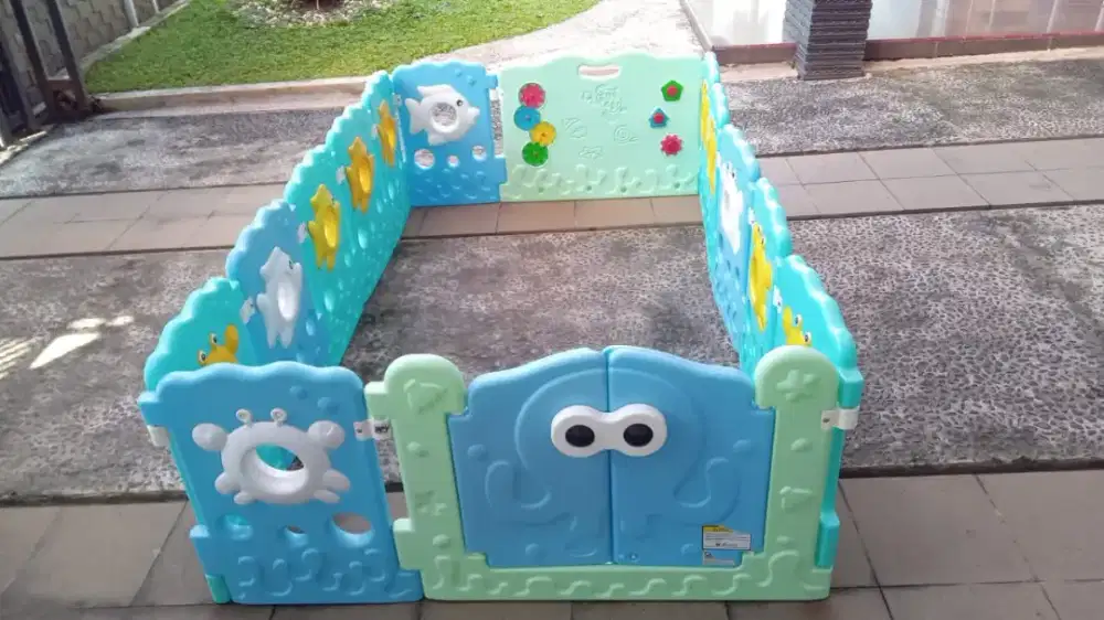 Fence ocean blue 12+2