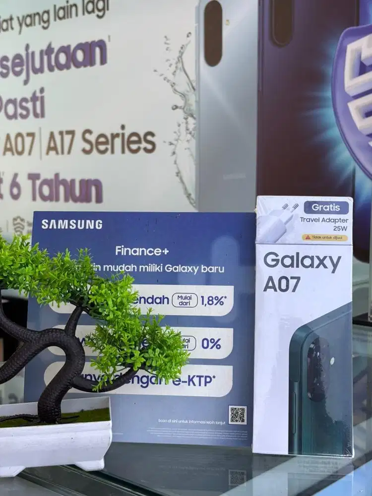 SAMSUNG A07 8/256 NEW SERIES GARANSI RESMI PROMO