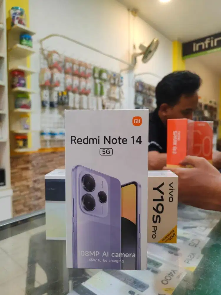 Note 14 5g 8/256 Promo+ bonus cash & credit garansi resmi