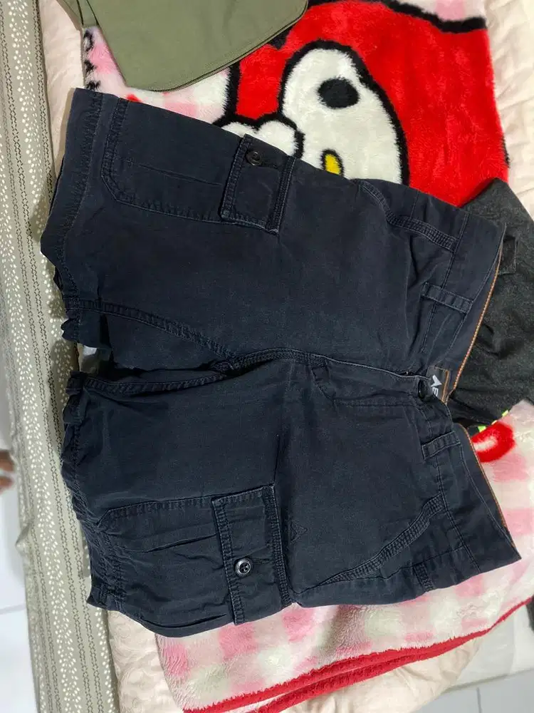 Celana cargo kargo Eiger hitam