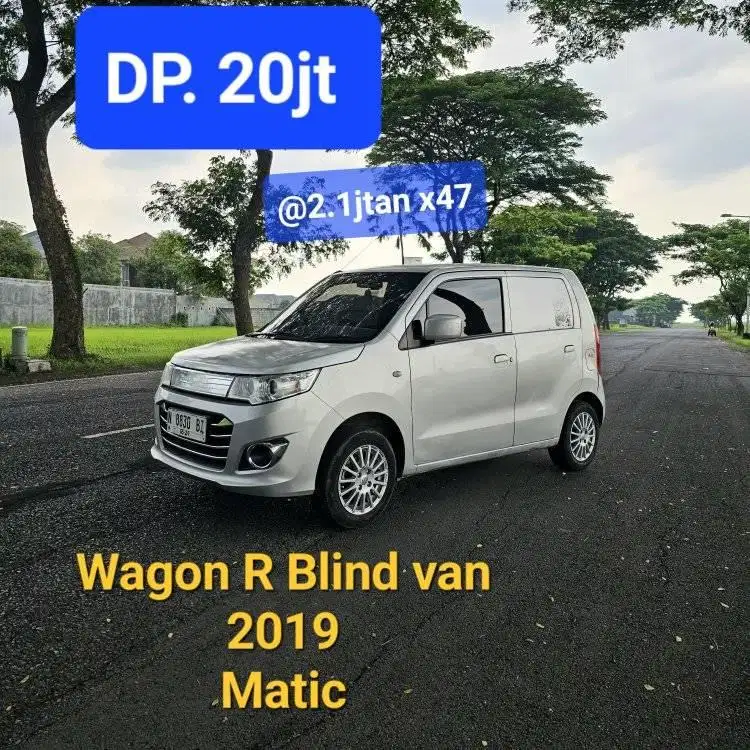 Wagon R GS blind van 2019 Matic AT
