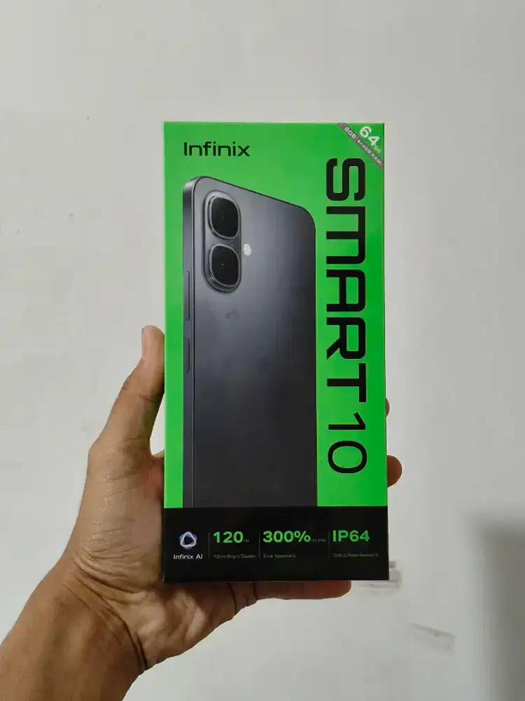INFINIX SMART 10 8GB/64GB | BARANG BARU BERGARANSI RESMI