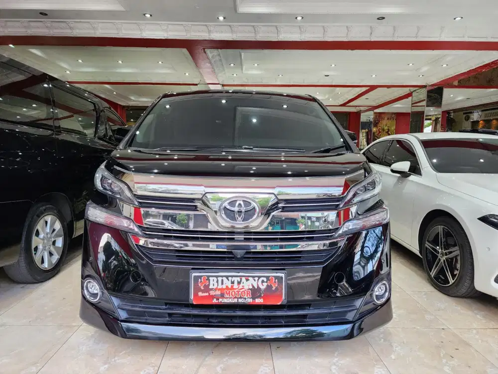 TOYOTA VELLFIRE 2.5 G 2017  / MODEL THN 2018 / ALPHARD (BINTANG MOTOR)