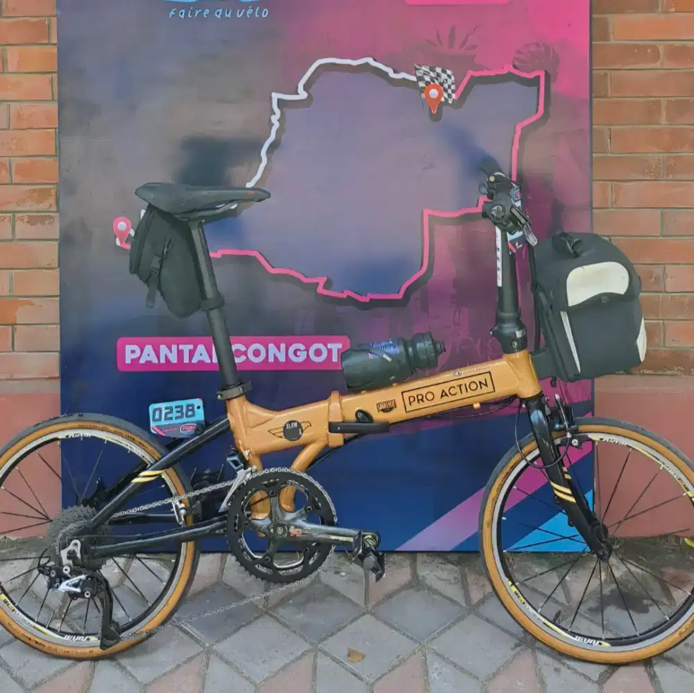 Frame set Sepeda lipat Pro Action Eagle 20 inch