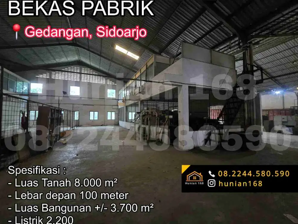 Jual Gudang Tanah Industri Pergudangan Sinar Gedangan Permai Tanrise Southgate Seruni Sruni Nangka Sidoarjo Buduran Lingkar Timur Waru Muncul Raya Kota