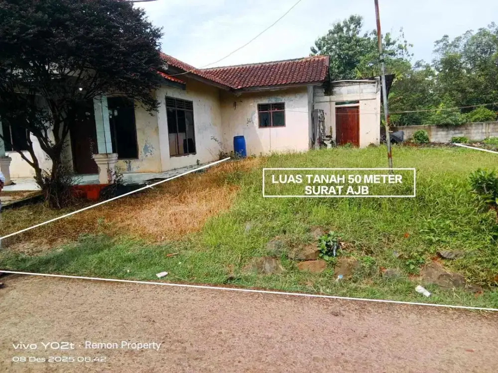 TANAH MURAH PADAT PENDUDUK DESA DI KEMANG PARUNG BOGOR