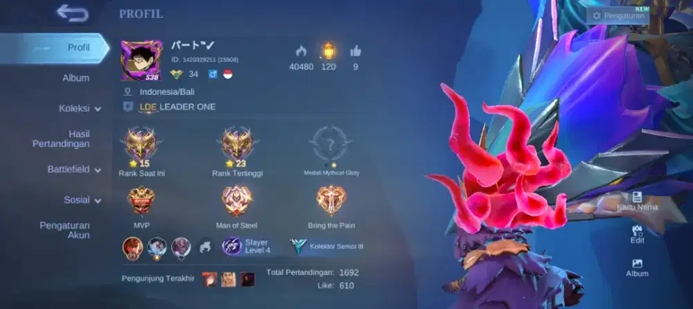 Di jual akun game murah