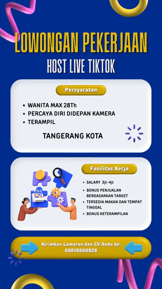 LOKER HOST LIVE TIKTOK