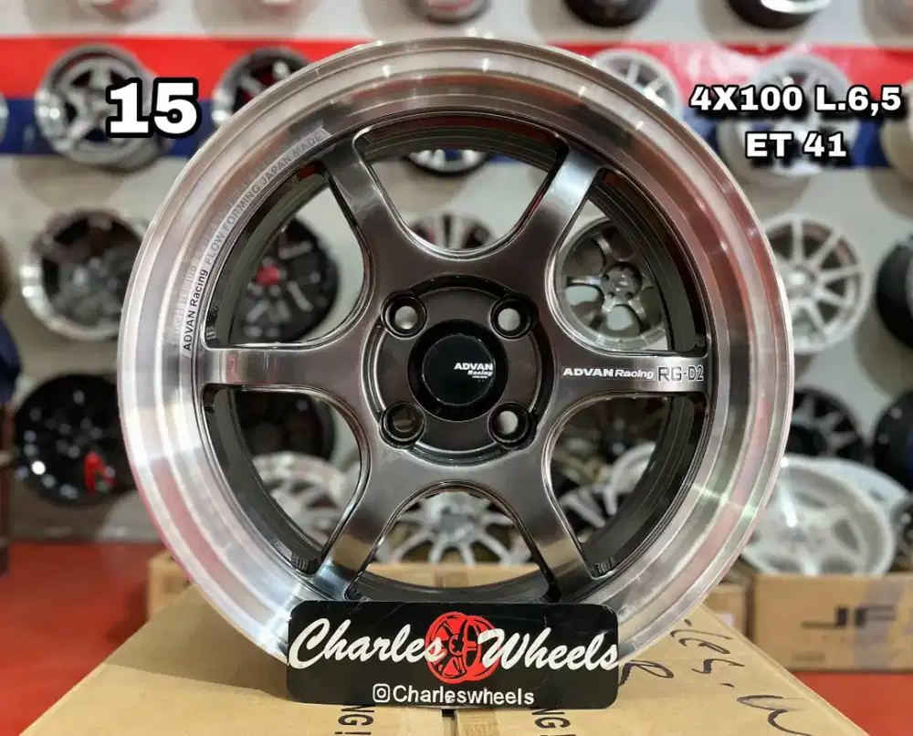 VELG ADVAN RG-D2 R15 MURAH