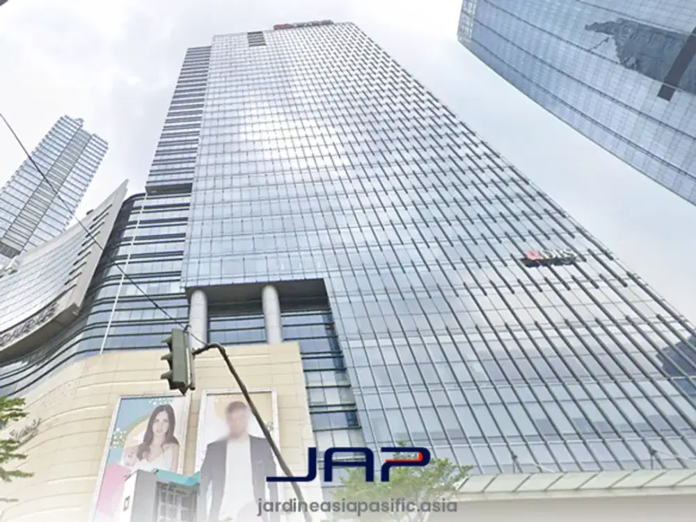Sewa Kantor DBS Tower 174m2 Bare Area Kuningan Lokasi Strategis