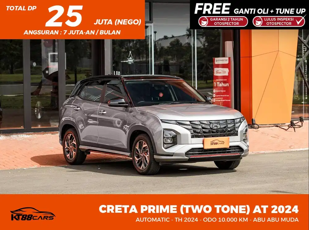 HYUNDAI CRETA PRIME AT (TWOTONE COLOUR) METIC 2024