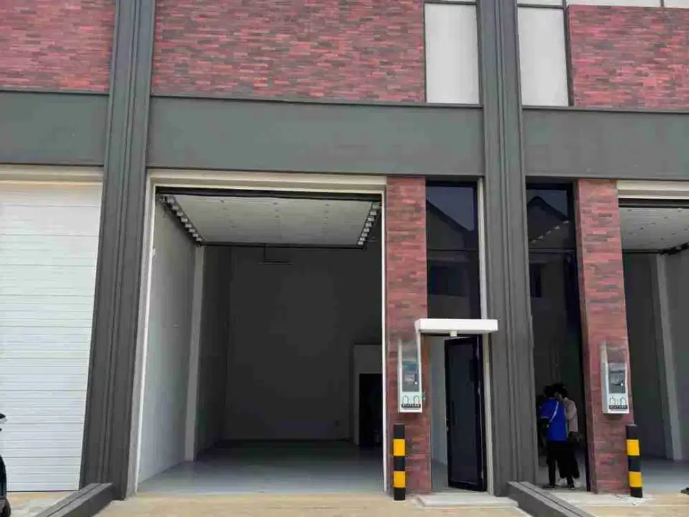 Disewakan Gudang Bizpark Pik2 lokasi strategis keamanan terjamin