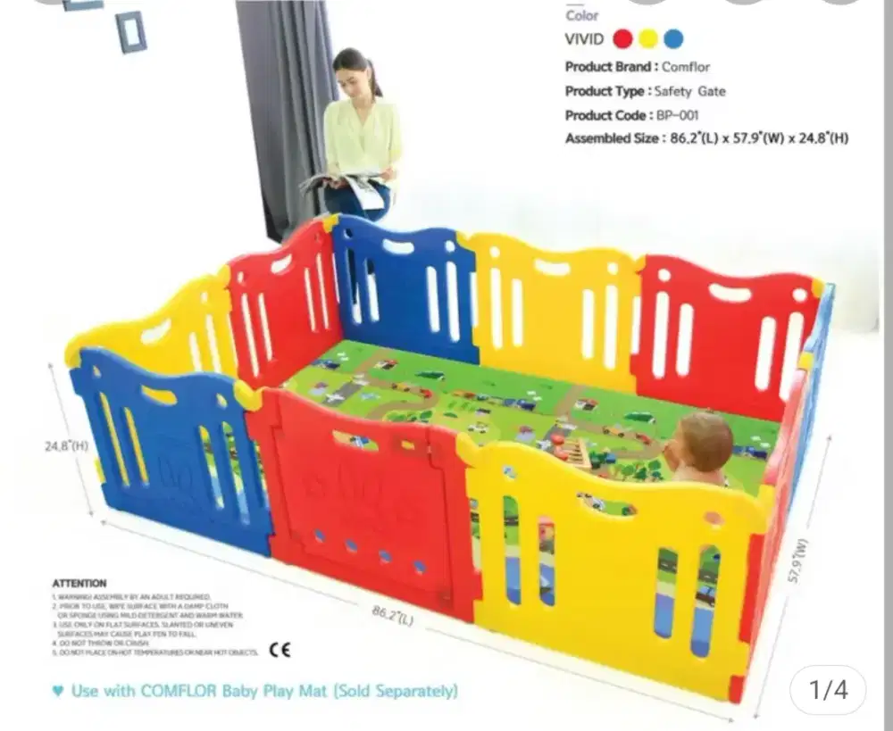 Dwinguler fence pagar anak Preloved