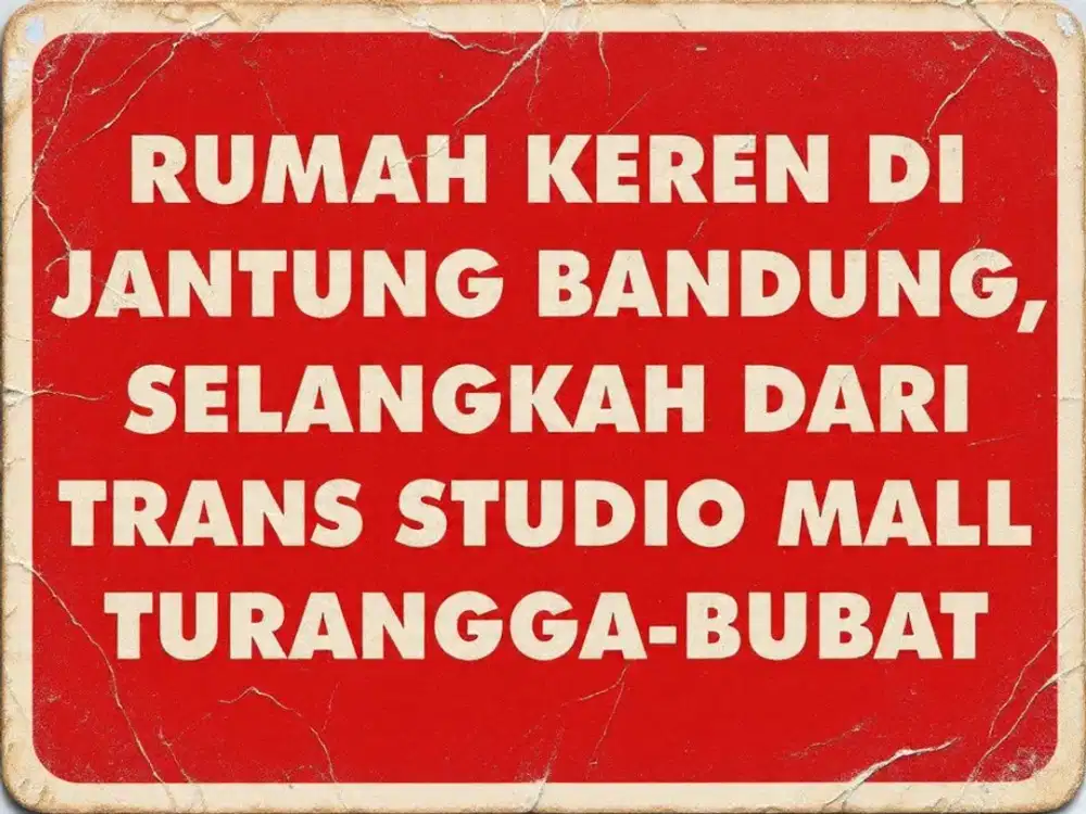 JUAL RUMAH MURAH DI TURANGGA, BUAH BATU, BKR, LENGKONG, BATUNUNGGAL,