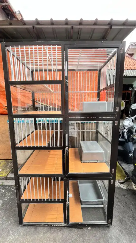 Kandang Kucing 3 Tingkat