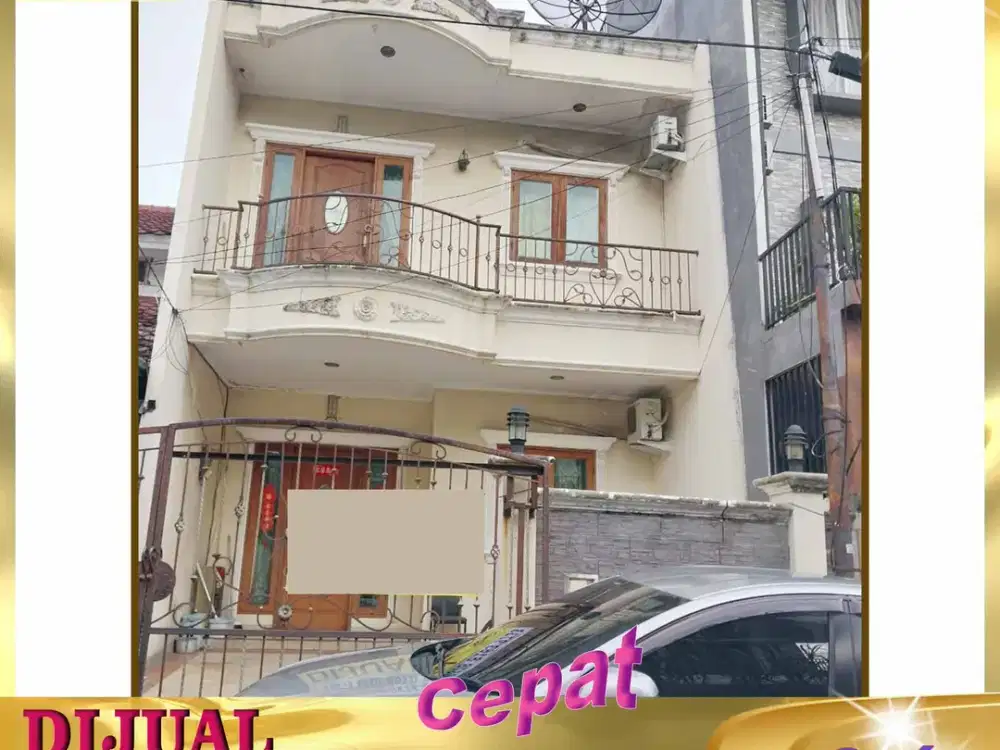 DIJUAL RUMAH 2 1/2  Lantai Citra Garden 3 Cengkareng Jakarta Barat -AP